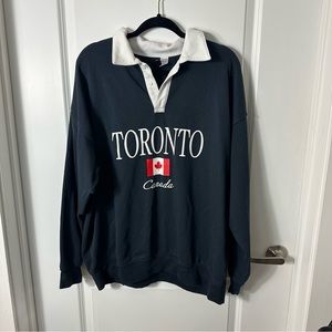 H&M collard crewneck Toronto